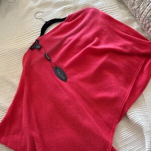 Chico's Vibrant Red Knit Wrap
